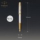Ручка перьевая Parker SONNET Premium Silver Mistral GT FP18 F 88 611