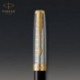 Ручка перьевая Parker SONNET Metal & Black Lacquer GT FP18 F 68 111