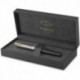 Ручка перьевая Parker SONNET Metal & Black Lacquer GT FP18 F 68 111