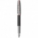 Ручка перова Parker SONNET Metal & Grey Lacquer PGT FP18 F 68 211