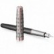Ручка перова Parker SONNET Metal & Grey Lacquer PGT FP18 F 68 211