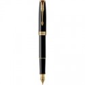 Ручка перова Parker SONNET Black Lacquer GT FP F 86 015