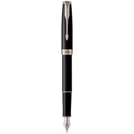 Ручка перова Parker SONNET Black Lacquer CT FP F 86 115