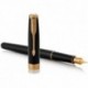 Набор Parker SONNET Black Lacquer GT FP M (перьевая ручка + чехол)