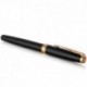 Набор Parker SONNET Black Lacquer GT FP M (перьевая ручка + чехол)