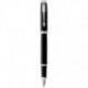 Ручка перова Parker IM Matte Black CT FP F 26 111