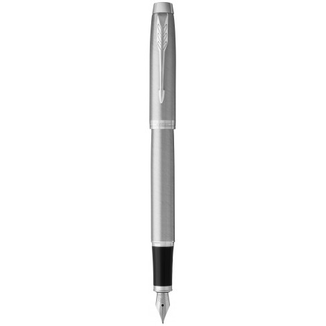 Ручка перова Parker IM Stainless Steel CT FP F 26 211