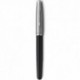 Ручка перьевая Parker SONNET Essentials Metal & Black Lacquer CT FP F 83 511
