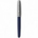 Ручка перьевая Parker SONNET Essentials Metal & Blue Lacquer CT FP F 83 711