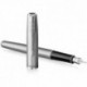 Ручка перьевая Parker SONNET Essentials Stainless Steel CT FP F 83 811