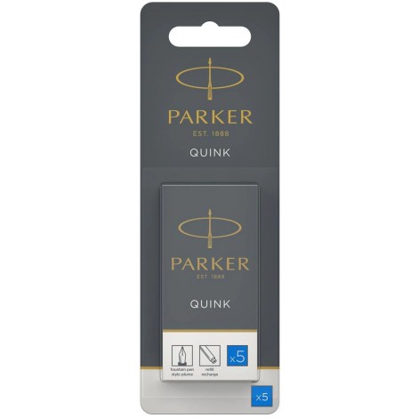 Картриджи Parker Quink /5шт. син. 11 416BLU