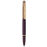 Ручка перьевая Parker PARKER 51 Deluxe Plum GT FP18 F 57 111