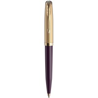 Ручка шариковая Parker PARKER 51 Deluxe Plum GT BP 57 132