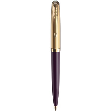 Ручка шариковая Parker PARKER 51 Deluxe Plum GT BP 57 132
