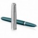 Ручка перьевая Parker PARKER 51 Teal Blue CT FP F 55 311