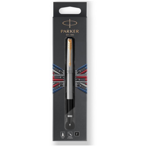 Ручка-ролер Parker JOTTER Stainless Steel GT RB в уп. LONDON 16 022bL