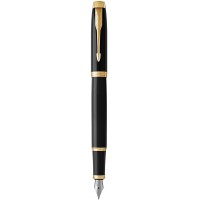 Ручка перьевая Parker IM Black GT FP M 22 012