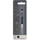 Стержень Parker шарик. GEL черн. F блистер 10 331BK