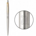 Ручка кулькова Parker JOTTER Stainless Steel GT BP Герб України з калиною 16032_T068b