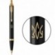 Ручка кулькова Parker IM Black GT BP Тризуб ЗСУ 22032_T039y
