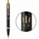 Ручка кулькова Parker IM Black GT BP Тризуб з колосків 22032_T059y