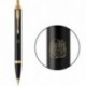 Ручка шариковая Parker IM Black GT BP Трезубец с урожаем 22032_T065y