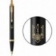 Ручка шариковая Parker IM Black GT BP Трезубец этника 22032_T067y