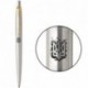 Ручка шариковая Parker JOTTER Stainless Steel GT BP Трезубец огненный 16032_T031b
