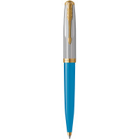 Ручка шариковая Parker PARKER 51 Premium Turquoise GT BP 56 432