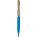 Ручка кулькова Parker PARKER 51 Premium Turquoise GT BP 56 432