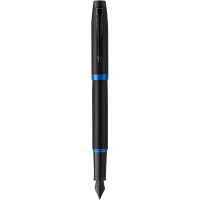 Ручка-перо Parker IM Professionals Vibrant Rings Marine Blue BT FP F 27 011