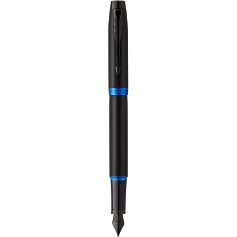 Ручка-перо Parker IM Professionals Vibrant Rings Marine Blue BT FP F 27 011