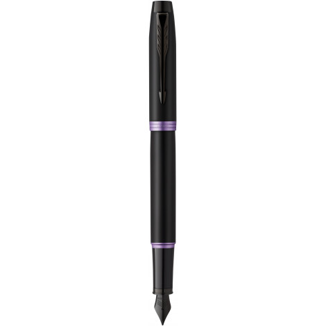 Ручка-перо Parker IM Professionals Vibrant Rings Amethyst Purple BT FP F 27 211