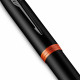 Ручка-перо Parker IM Professionals Vibrant Rings Flame Orange BT FP F 27 111