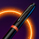 Ручка-перо Parker IM Professionals Vibrant Rings Flame Orange BT FP F 27 111