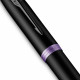 Ручка-перо Parker IM Professionals Vibrant Rings Amethyst Purple BT FP F 27 211