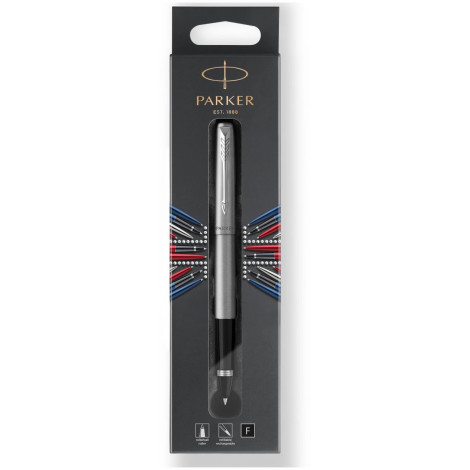 Ручка-роллер Parker JOTTER Stainless Steel CT RB в уп. LONDON 16 122bL