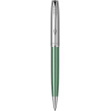 Ручка кулькова Parker SONNET Essentials Metal & Green Lacquer CT BP 83 332