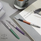 Ручка шариковая Parker SONNET Essentials Metal & Violet Lacquer CT BP 83 432