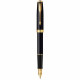 Ручка перова Parker SONNET Black Lacquer GT FP F 85 812