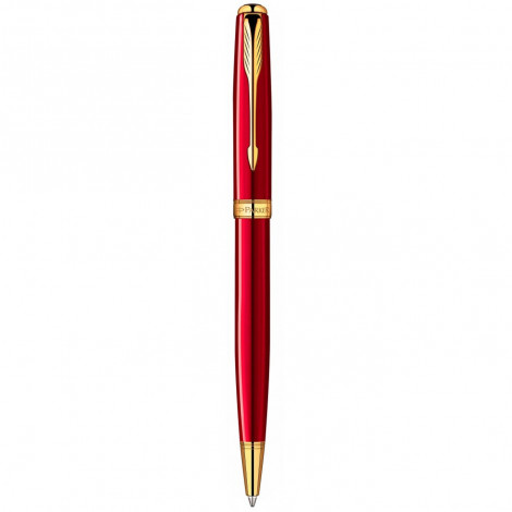 Ручка шариковая Parker SONNET Red Lacquer GT BP 85 932R