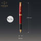 Ручка-роллер Parker SONNET Intense Red GT RB 86 225