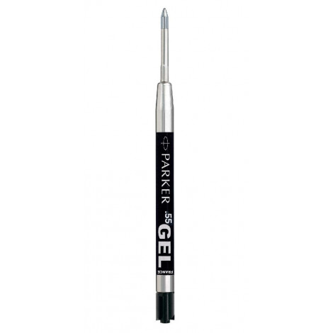 Стержень Parker шарик. GEL черн. F блистер 10 331BK