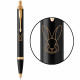 Ручка кулькова Parker IM Black GT BP Кролик 22032_Z201y