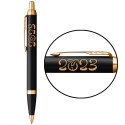 Ручка шариковая Parker IM Black GT BP Год Кролика 22032_Z211y