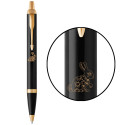 Ручка шариковая Parker IM Black GT BP Бенгальский Кролик 22032_Z206y