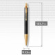 Ручка шариковая Parker IM Premium Black GT BP 24 032