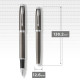 Ручка перьевая Parker IM Dark Espresso CT FP F 22 311