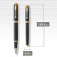 Набор Parker IM Black GT FP М + (перьевая ручка + чехол)