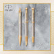 Ручка перьевая Parker IM Premium Warm Silver GT FP F 24 111